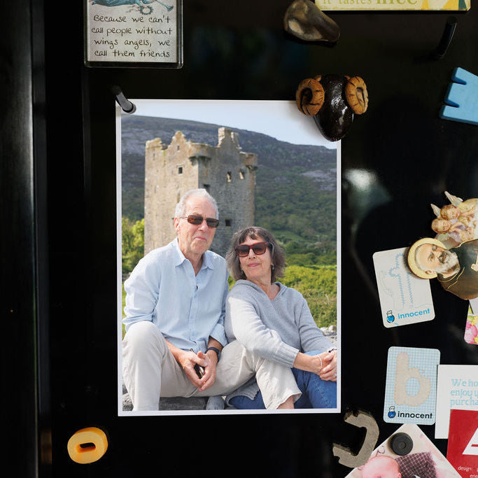A personalised postcard created after the Photowalk is printed and posted to your recipient for you