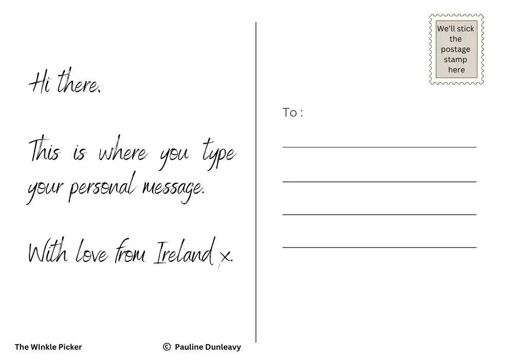 The WInkle Picker by Pauline Dunleavy - Print-on-demand postcard