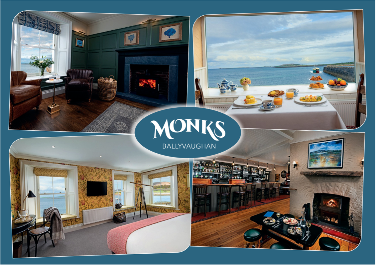 Montage of photos of Monks, Ballyvaughan