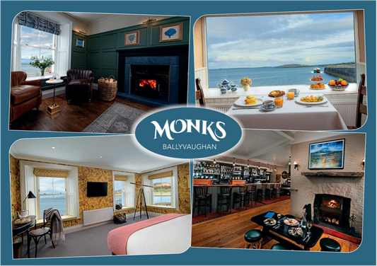 Montage of photos of Monks, Ballyvaughan