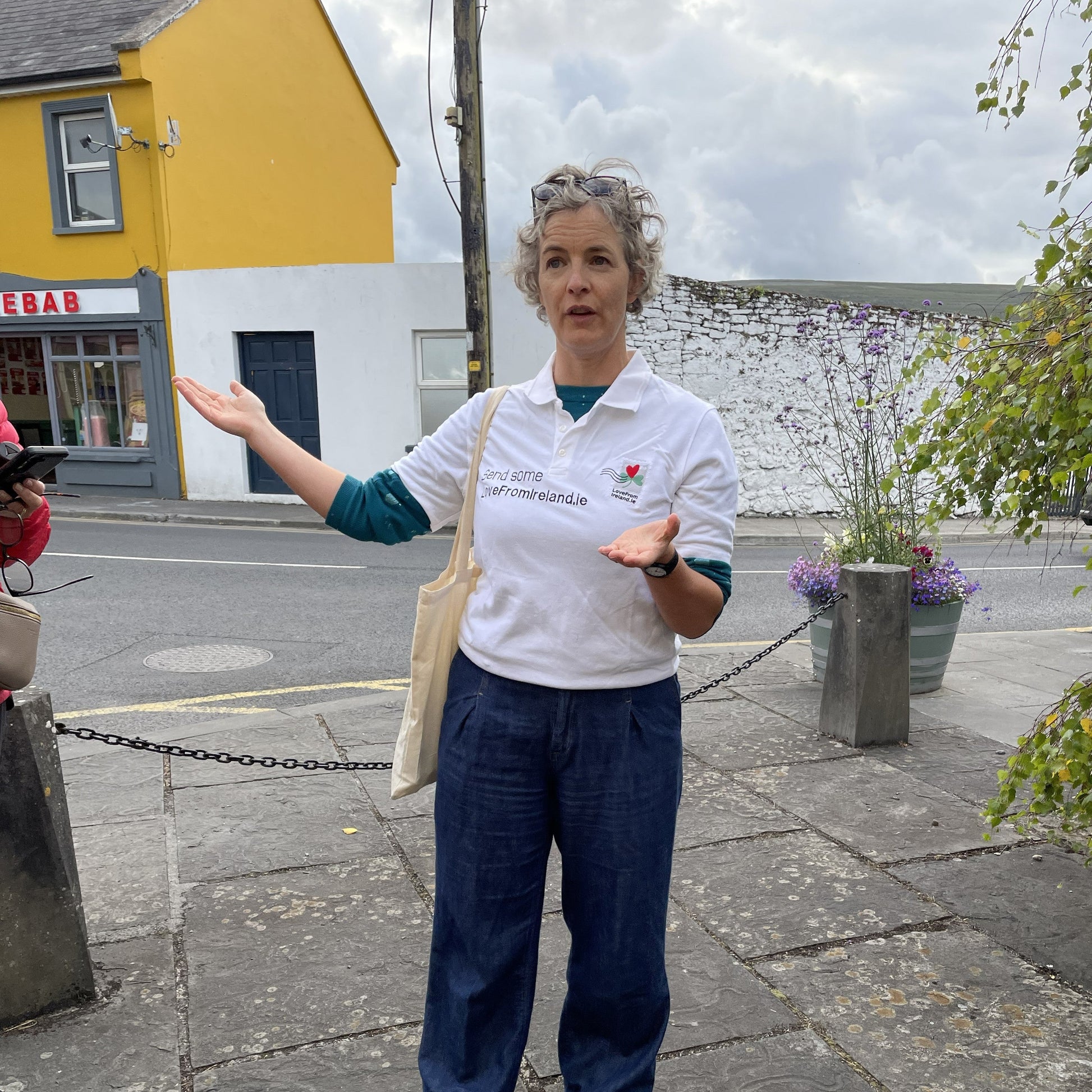 Claire O'Rorke leads the Postcard Perfect Photowalks in Ballyvaughan, North Clare