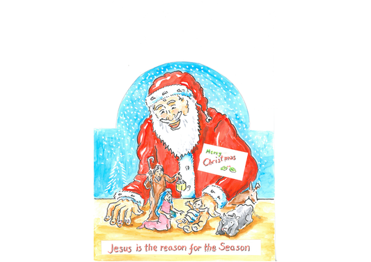 Jesus is the reason for the season by Jimmy Burns