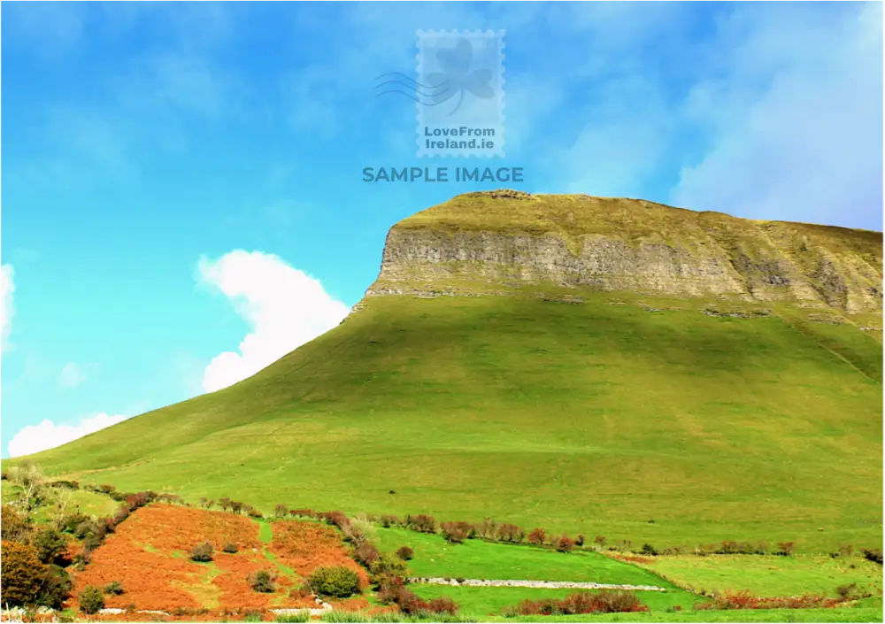 Autumn Day Near Ben Bulben Co.sligo By Sarah O’connell Print-On-Demand Postcard