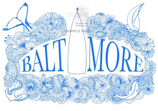 Beautiful Baltimore By Audrey Cantillon Print-On-Demand Postcard