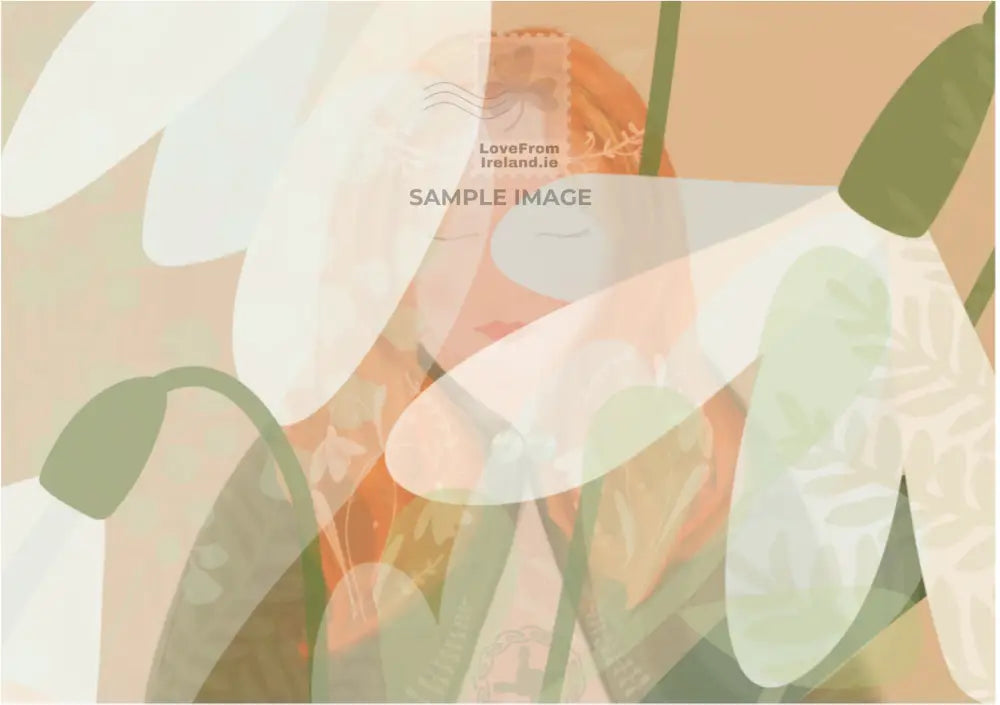 Brigid’s Embrace by Shanon O’Bracken Print-on-demand postcard