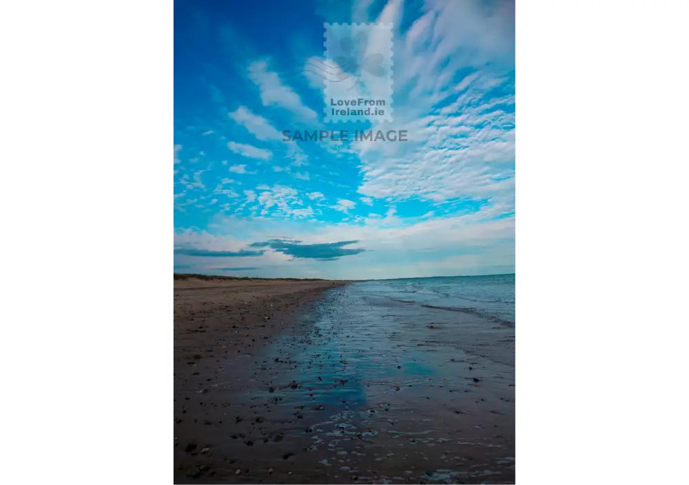 Curracloe Beach Wexford By Emily Kelly Print-On-Demand Postcard