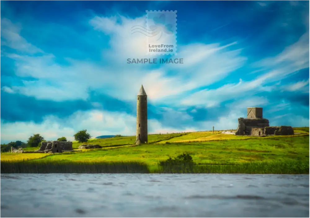 Devenish Island By Martyn Boyd Print-On-Demand Postcard