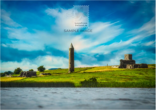 Devenish Island By Martyn Boyd Print-On-Demand Postcard