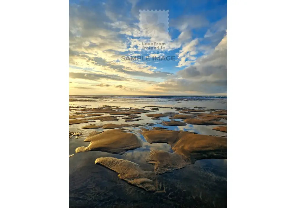 Fanore Beach Co.clare By Liam Mcnamara Print-On-Demand Postcard