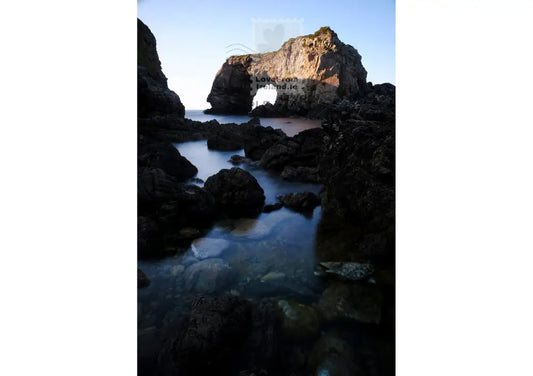 Postcard depicting The stunning Great Pollet Sea Arch on the Fanad Peninsula, Donegal photographed by Celkie. Select and customise your message.