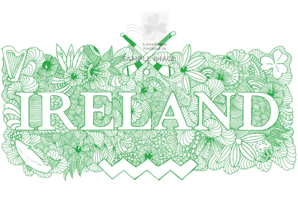 Ireland By Audrey Cantillon Print-On-Demand Postcard