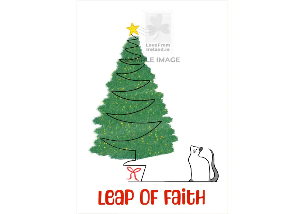 Leap Of Faith By Rachel Rothwell Print-On-Demand Postcard