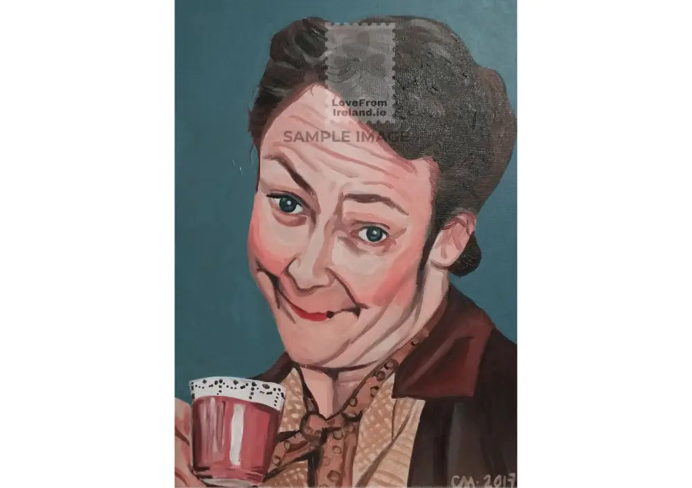 Mrs. Doyle By Claire Murphy Print-On-Demand Postcard