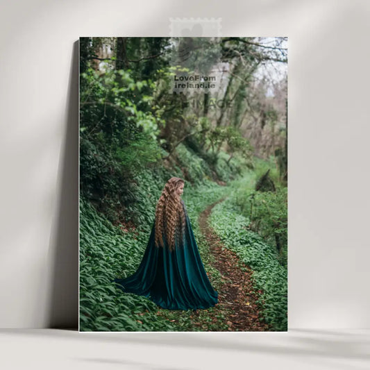 Saint Brigid’s Cloak by Una O Connor Print-on-demand postcard