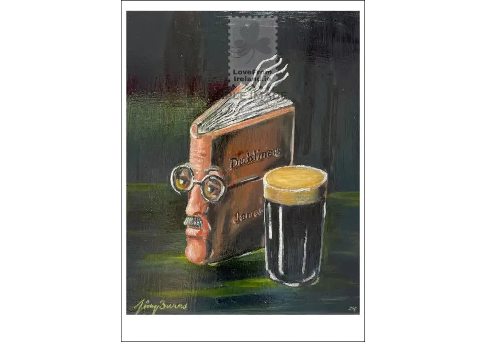 The Dubliner By Jimmy Burns Print-On-Demand Postcard