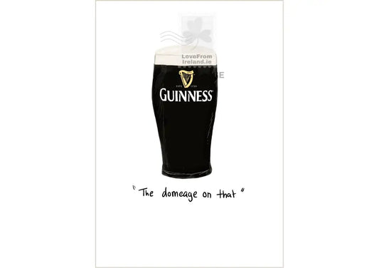 The Perfect Pint By Leah Magennis Print-On-Demand Postcard