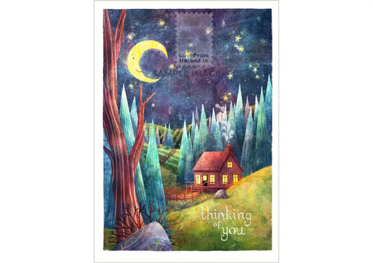 Thinking Of You By Shannon Bergin Print-On-Demand Postcard