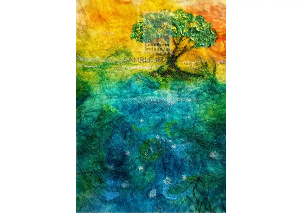 Tranquility By Anna Freyne Print-On-Demand Postcard