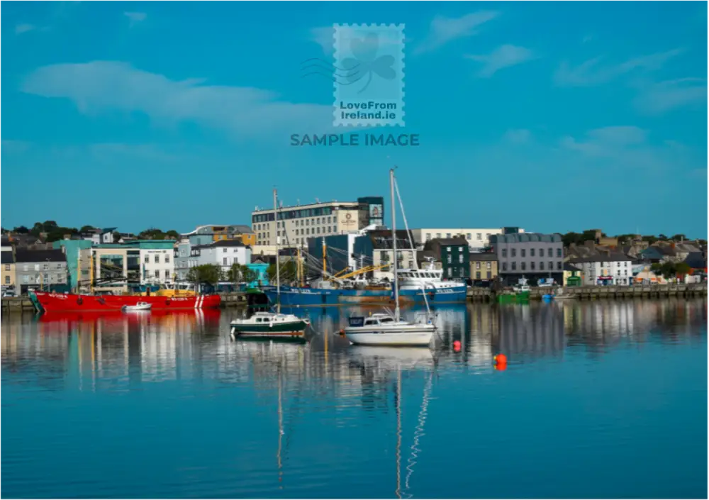 Wexford Quay By Emily Kelly Print-On-Demand Postcard