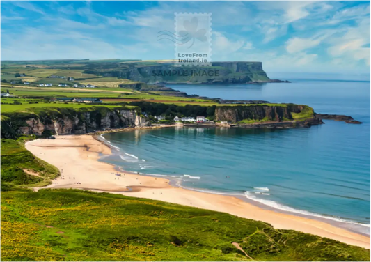 Whitepark Bay County Antrim By Martyn Boyd Print-On-Demand Postcard