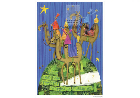 Wise Men By Heather Mckay Print-On-Demand Postcard